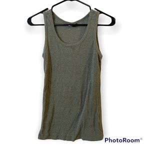🌿 NWD Olive Green Ribbed Tank Top - Size S 🌿